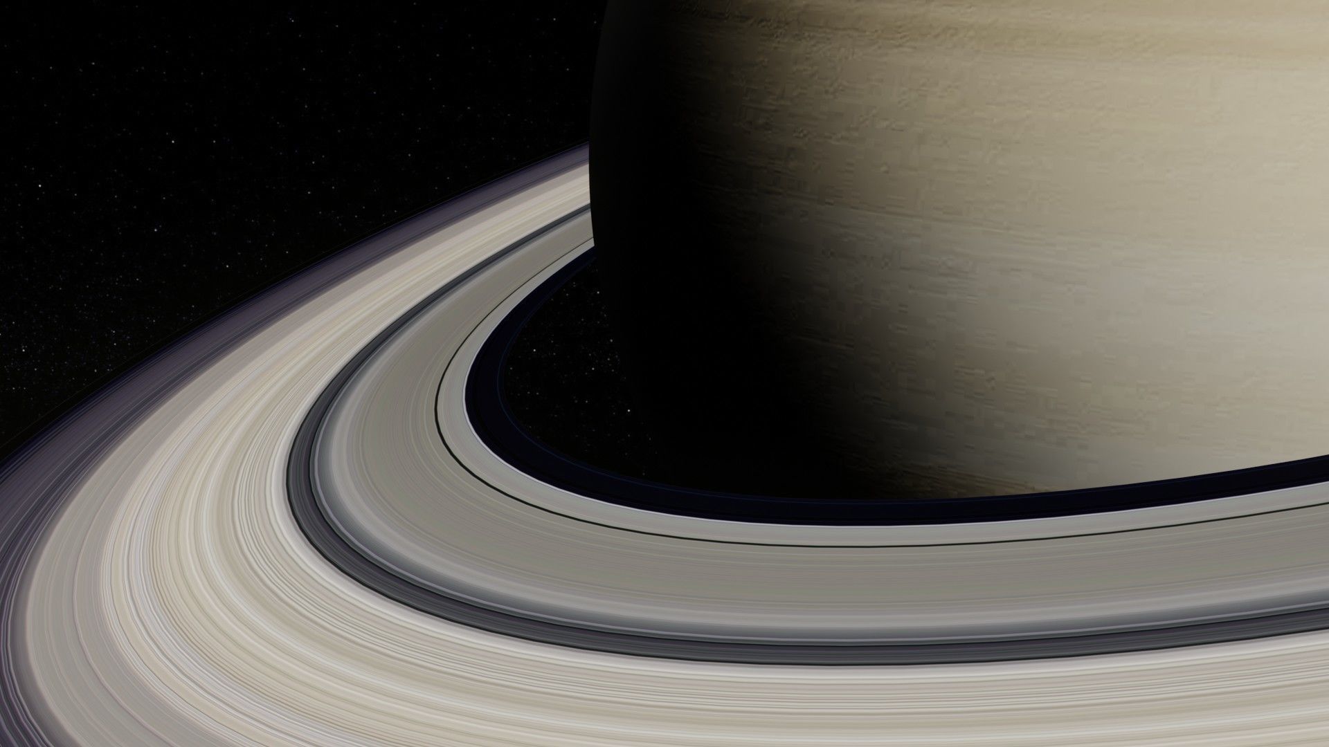 Photorealistic Saturn 8k Textures 3D Model Low-poly 3D model_2