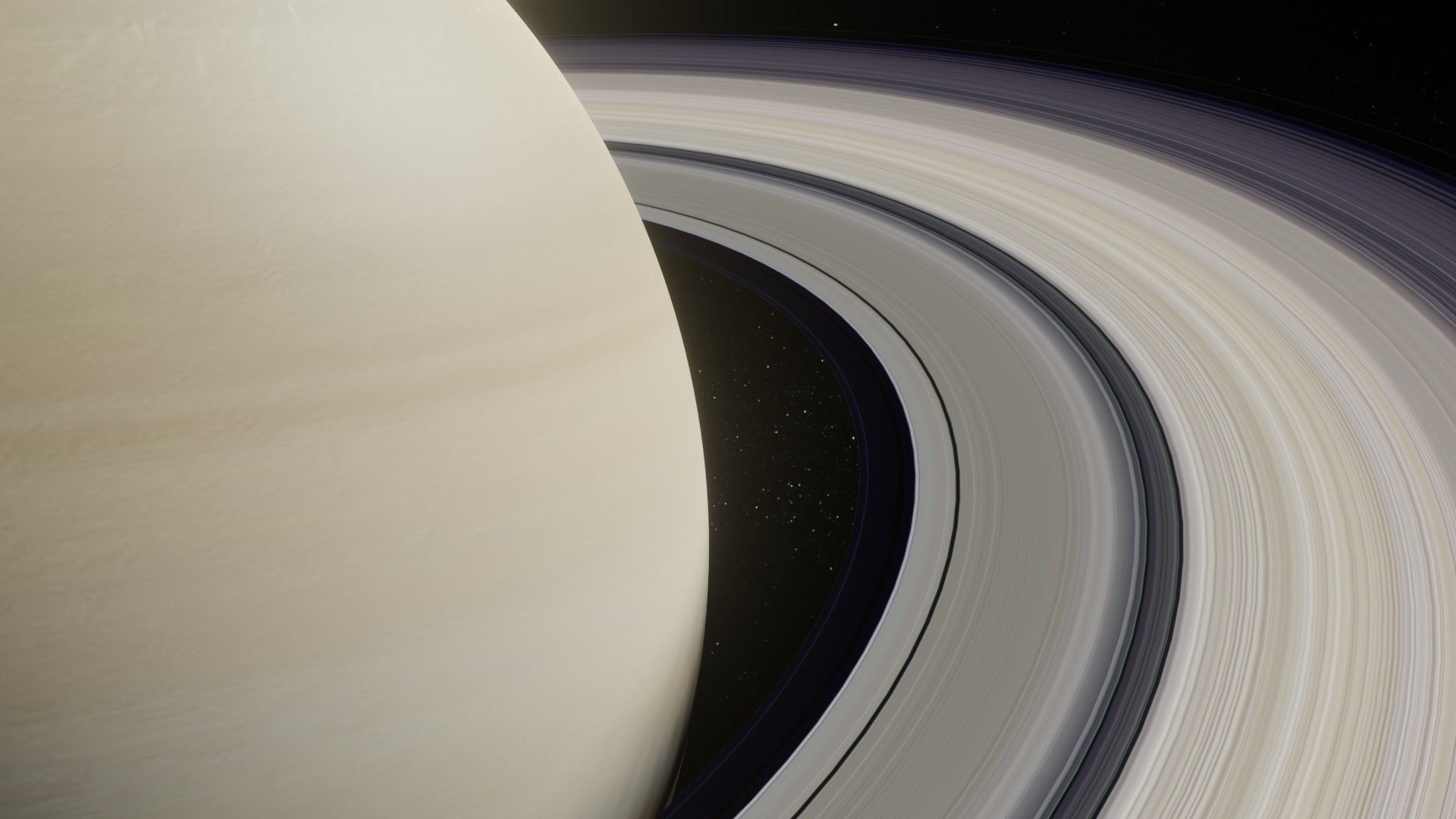 Photorealistic Saturn 8k Textures 3D Model Low-poly 3D model_20