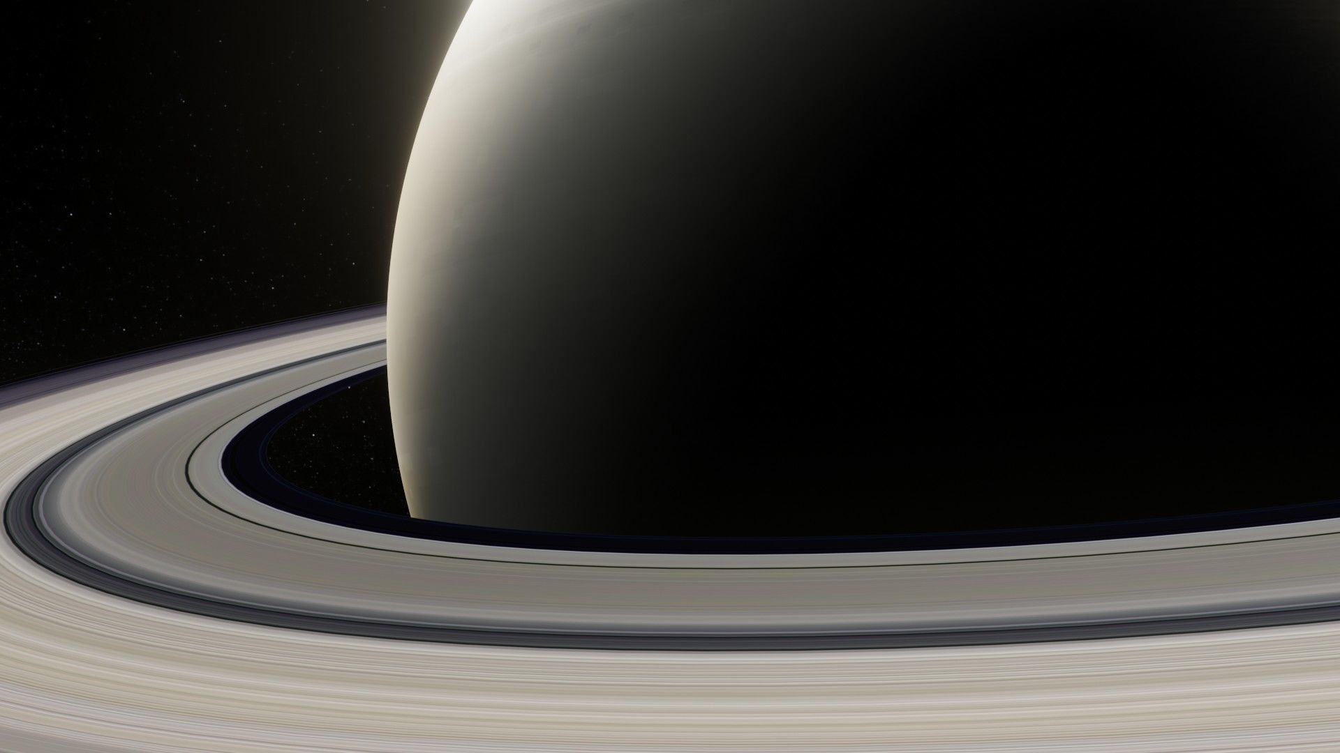 Photorealistic Saturn 8k Textures 3D Model Low-poly 3D model_7