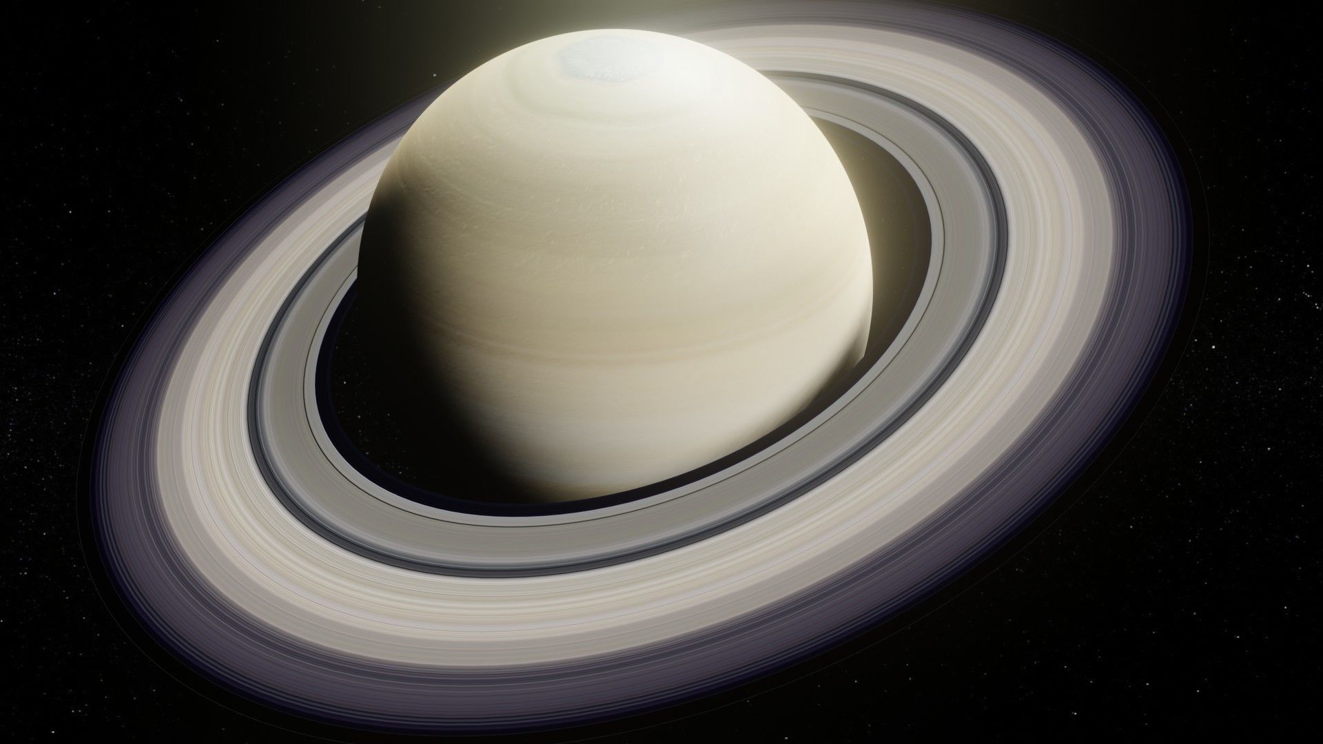 Photorealistic Saturn 8k Textures 3D Model Low-poly 3D model_9