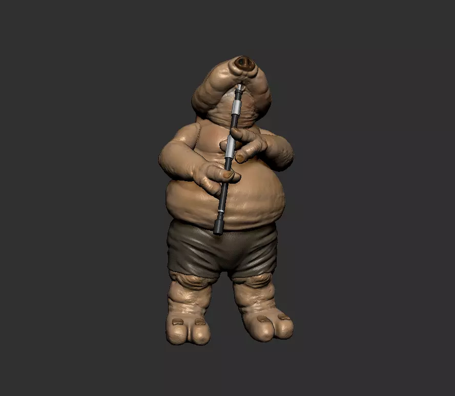 Droopy mcCool  3D print model_0