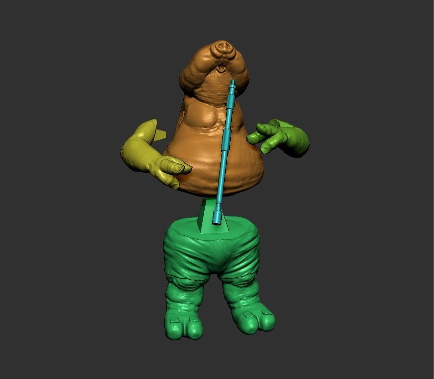 Droopy mcCool  3D print model_15