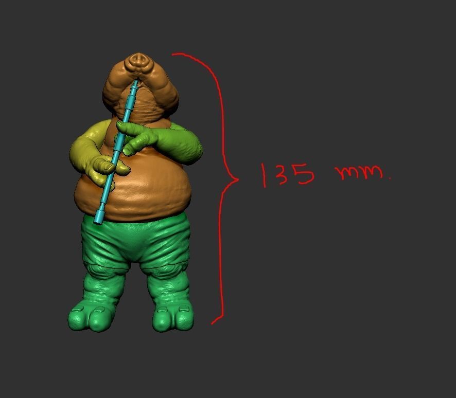 Droopy mcCool  3D print model_16