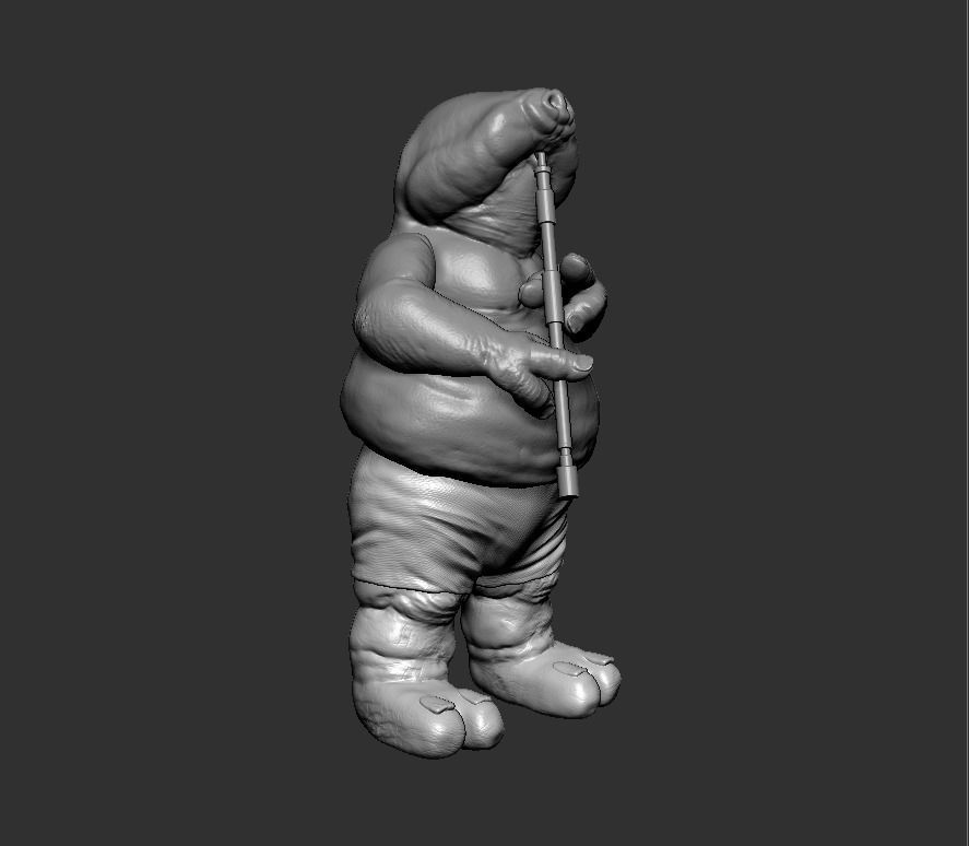 Droopy mcCool  3D print model_13
