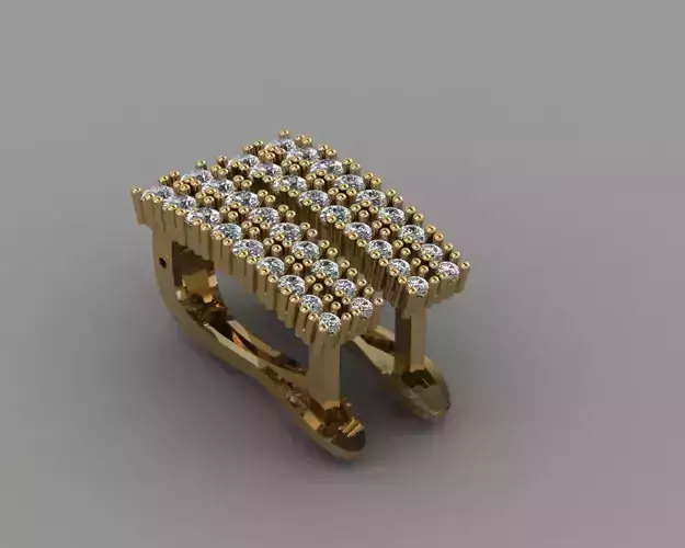 Y-115 diamond earring