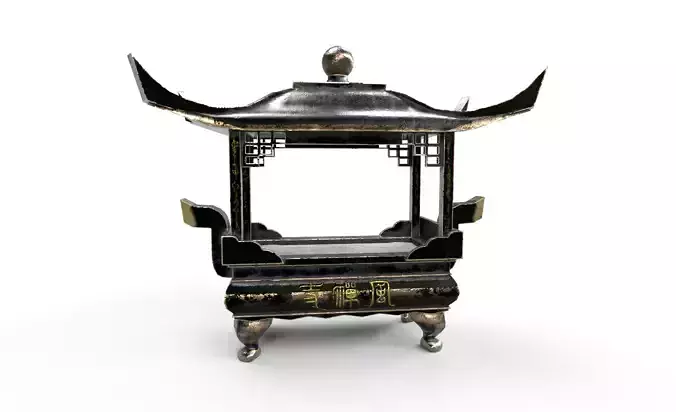 temple-square-censer chinese pagoda