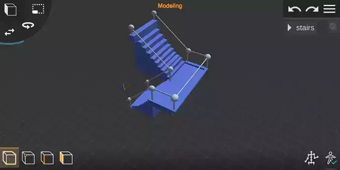Stairs chair