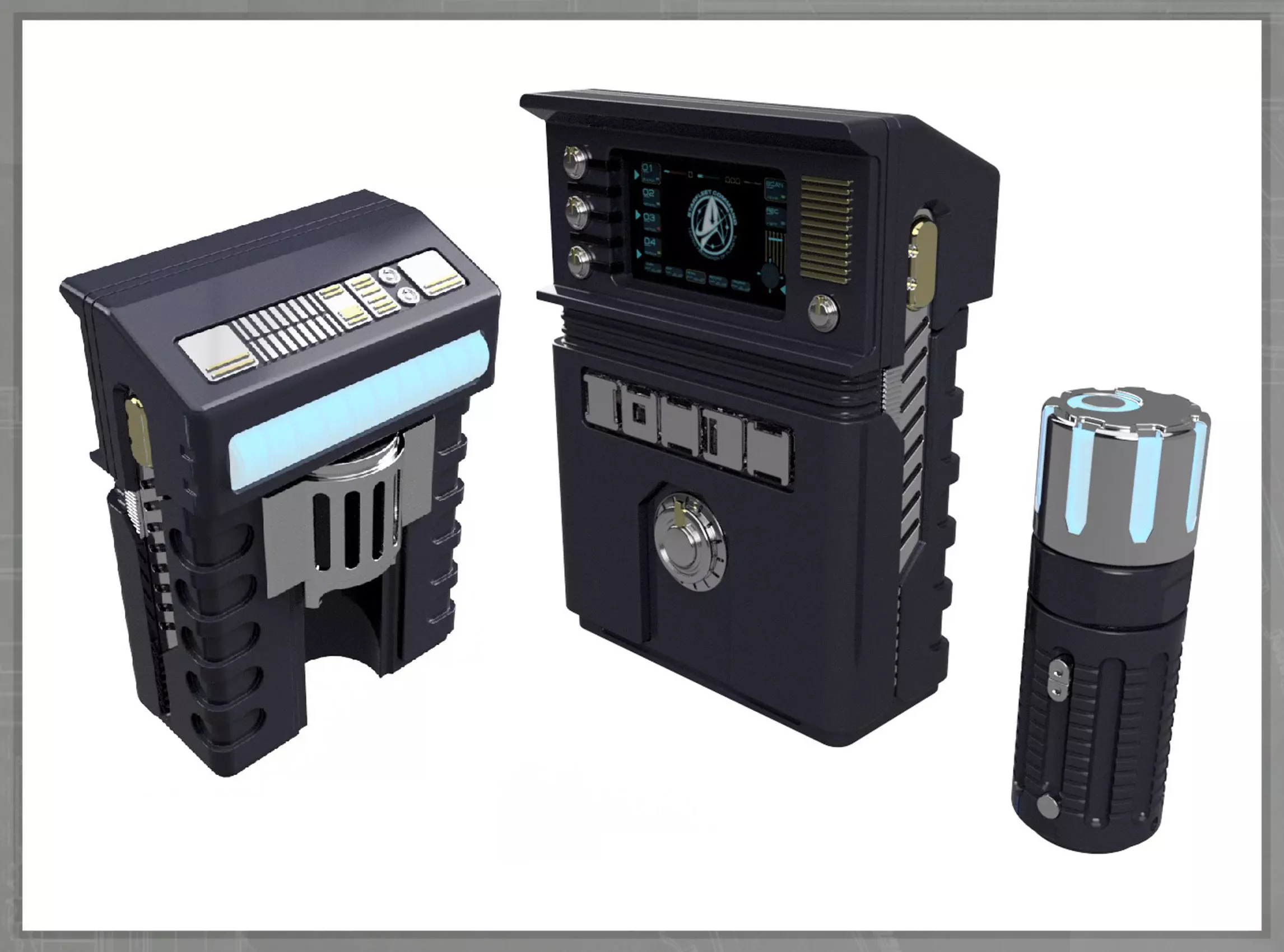 ST Discovery Tricorder 3D print model_0