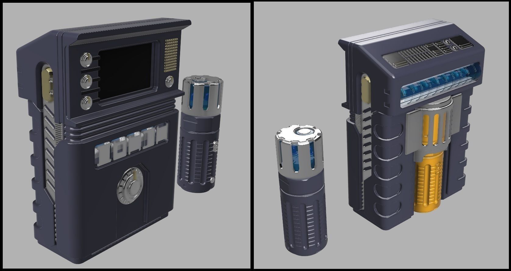 ST Discovery Tricorder 3D print model_3