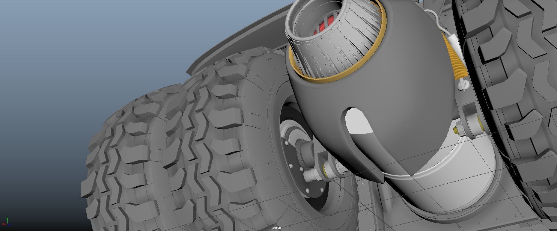 Batmobile 3D model from knight rises 3D model_8