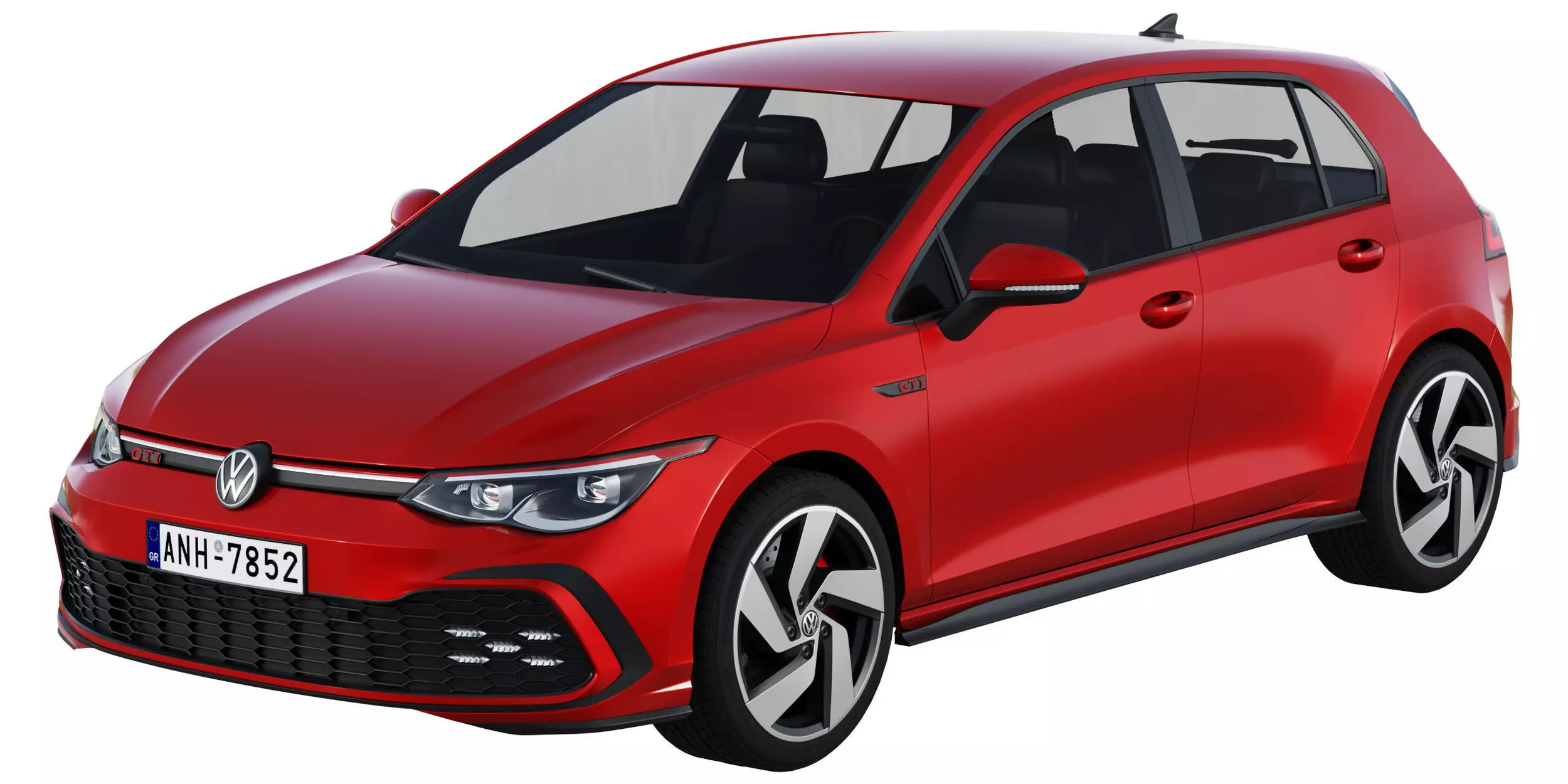Volkswagen Golf GTI 5-door 2020 3D model