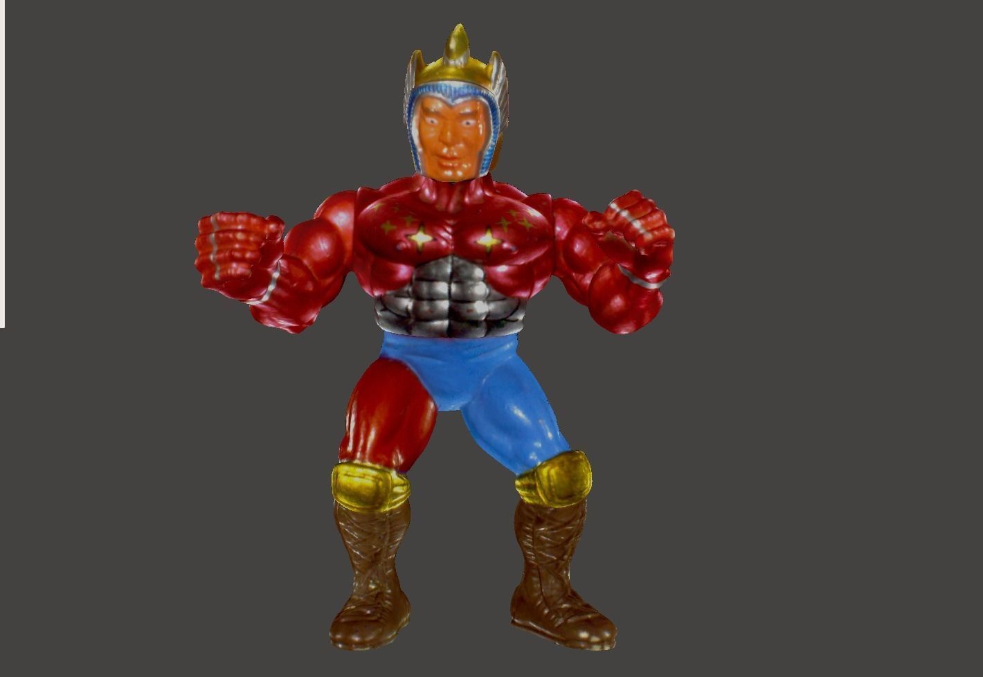 GALAXY FIGHTER VINTAGE ACTION FIGURE - GALAXY WARRIOR 3D print model_5