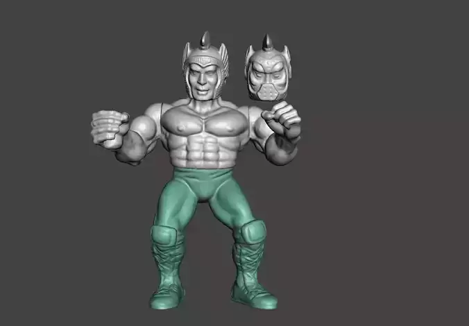 GALAXY FIGHTER VINTAGE ACTION FIGURE - GALAXY WARRIOR