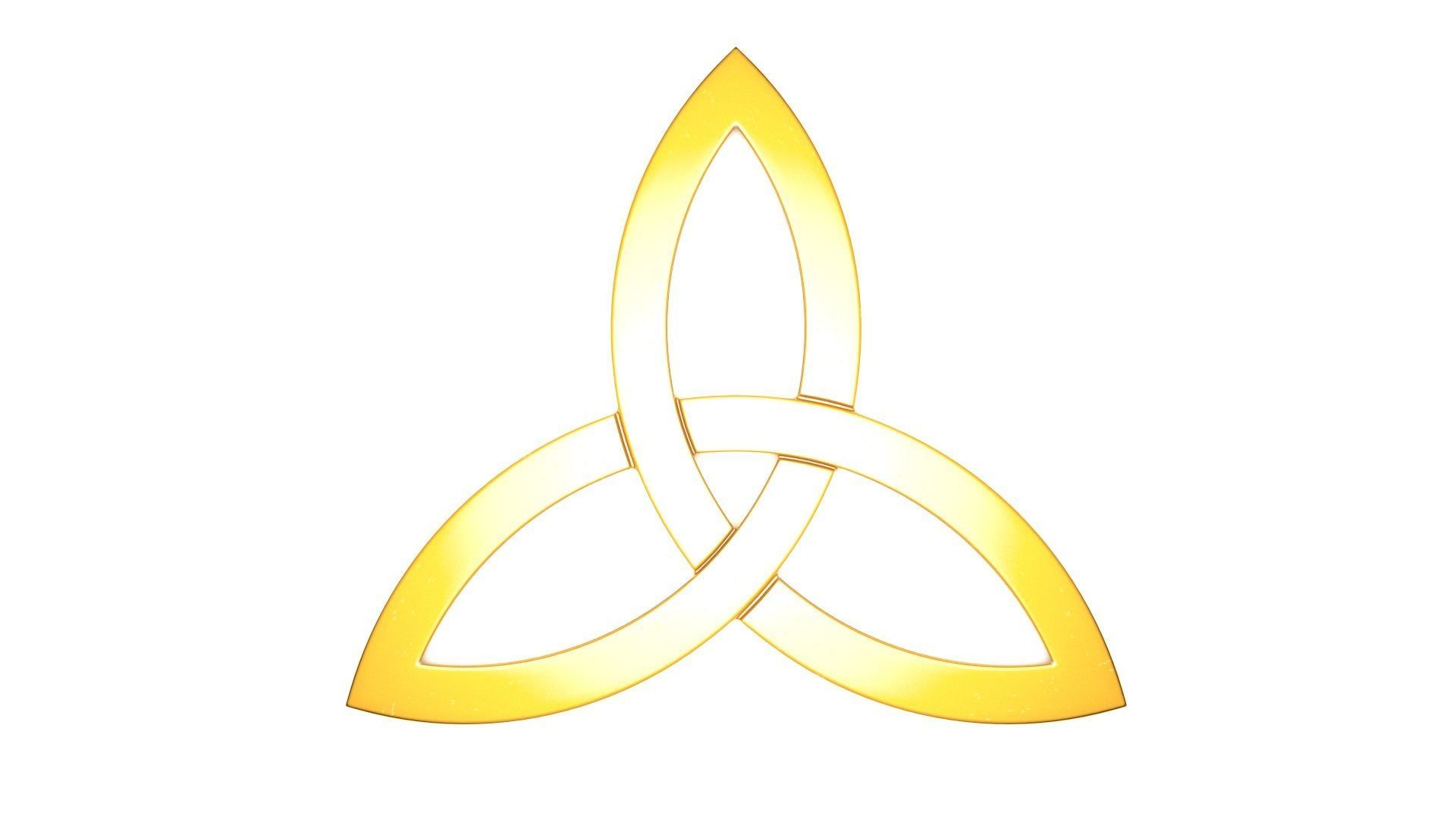 Triquetra 3D print model_1