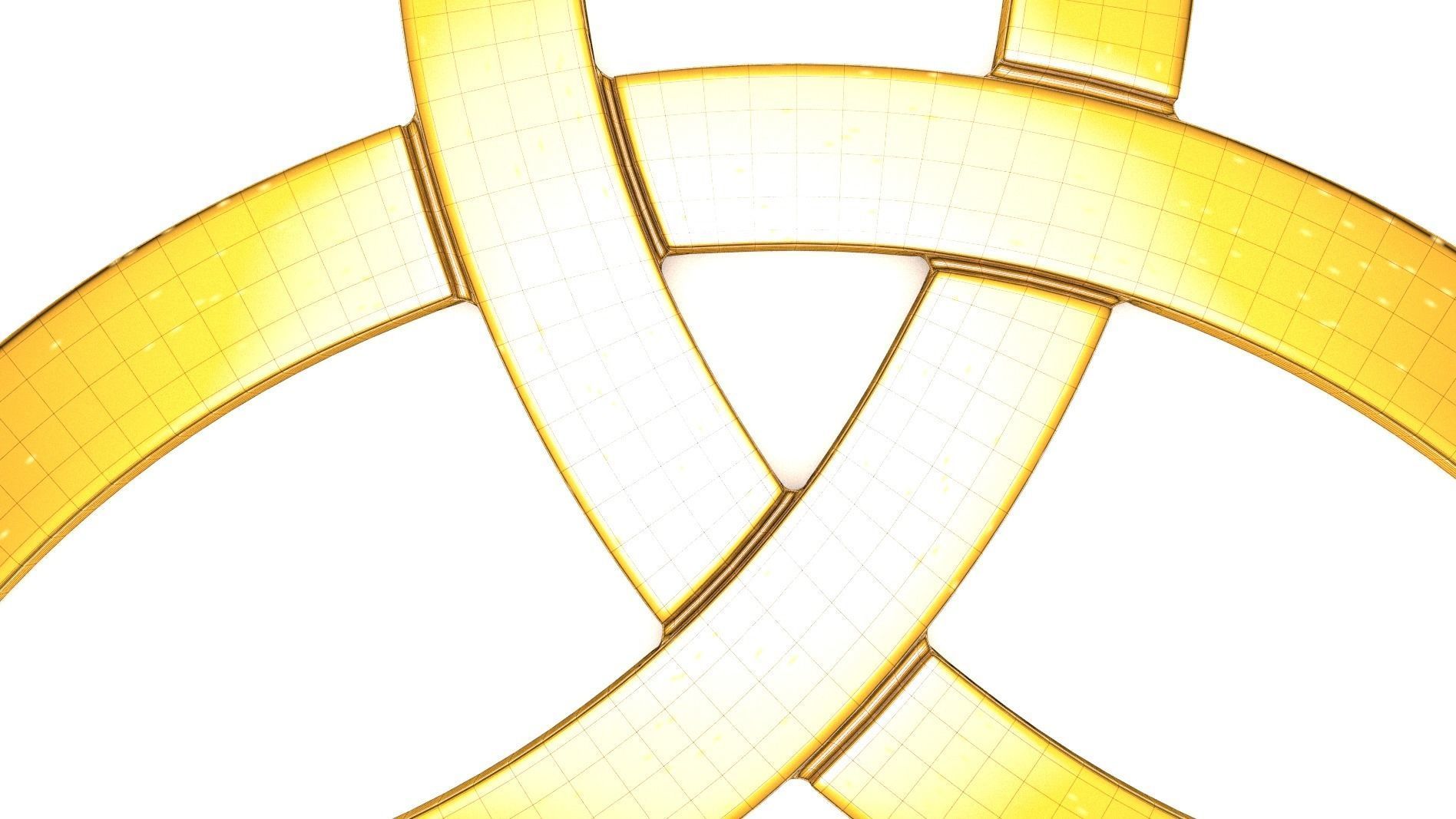 Triquetra 3D print model_8