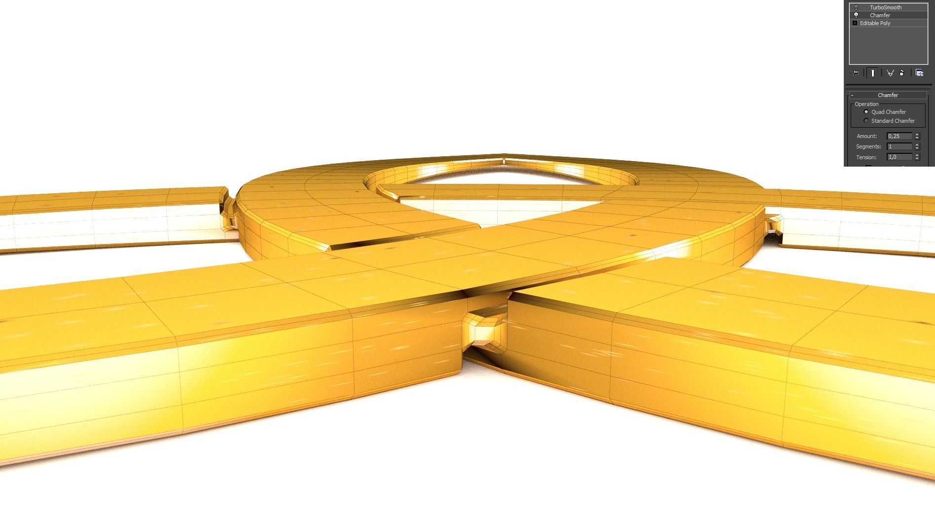 Triquetra 3D print model_5