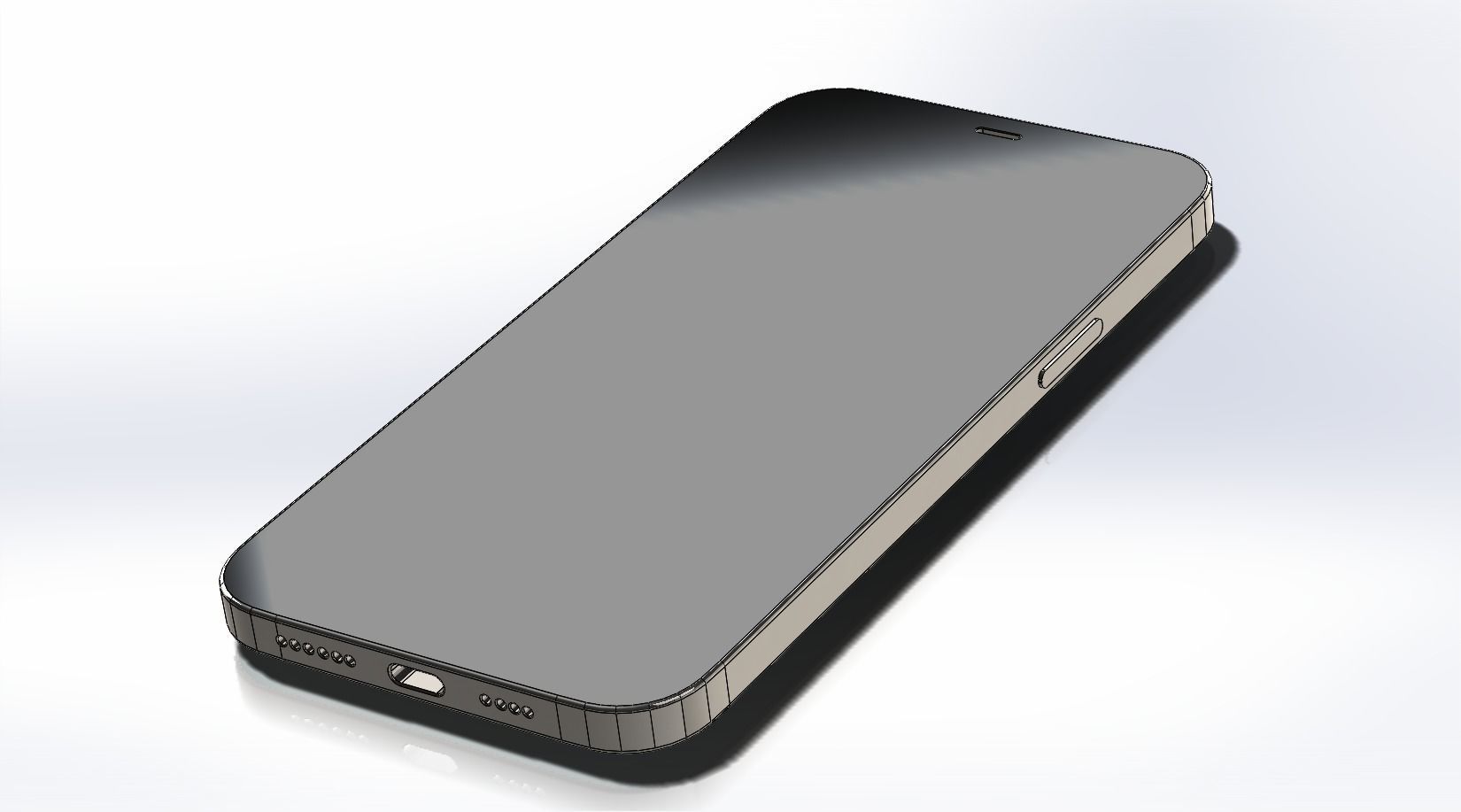 3d Real Size Solidworks Model Iphone 12 Pro Max Cgtrader