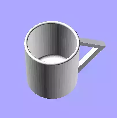 Cup 4 drinking smth warm during lonely evenings 3D print model