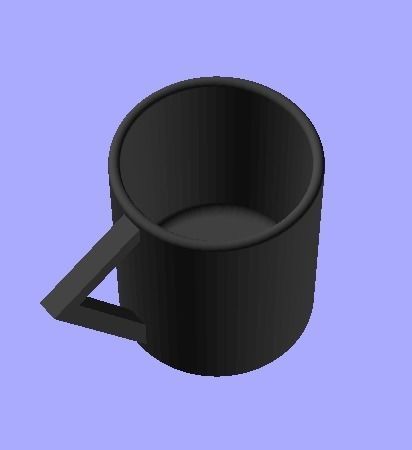 Cup 4 drinking smth warm during lonely evenings 3D print model_1
