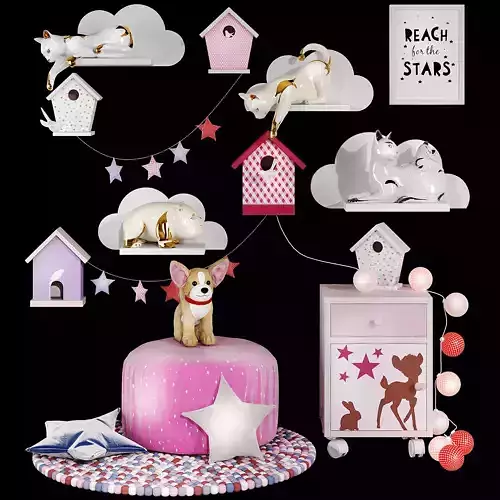 Children set 17 3D model