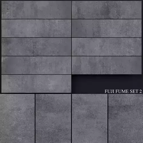 Yurtbay Seramik Fuji Fume Set 2 3D model