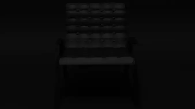 Simple office leather chair