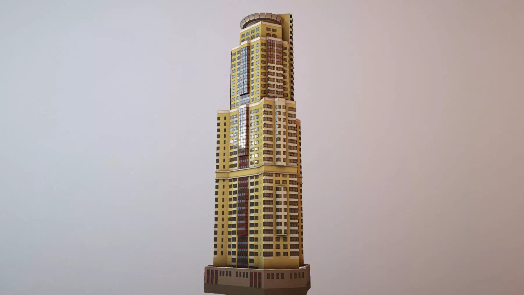 MSK Building 20 Low-poly 3D model