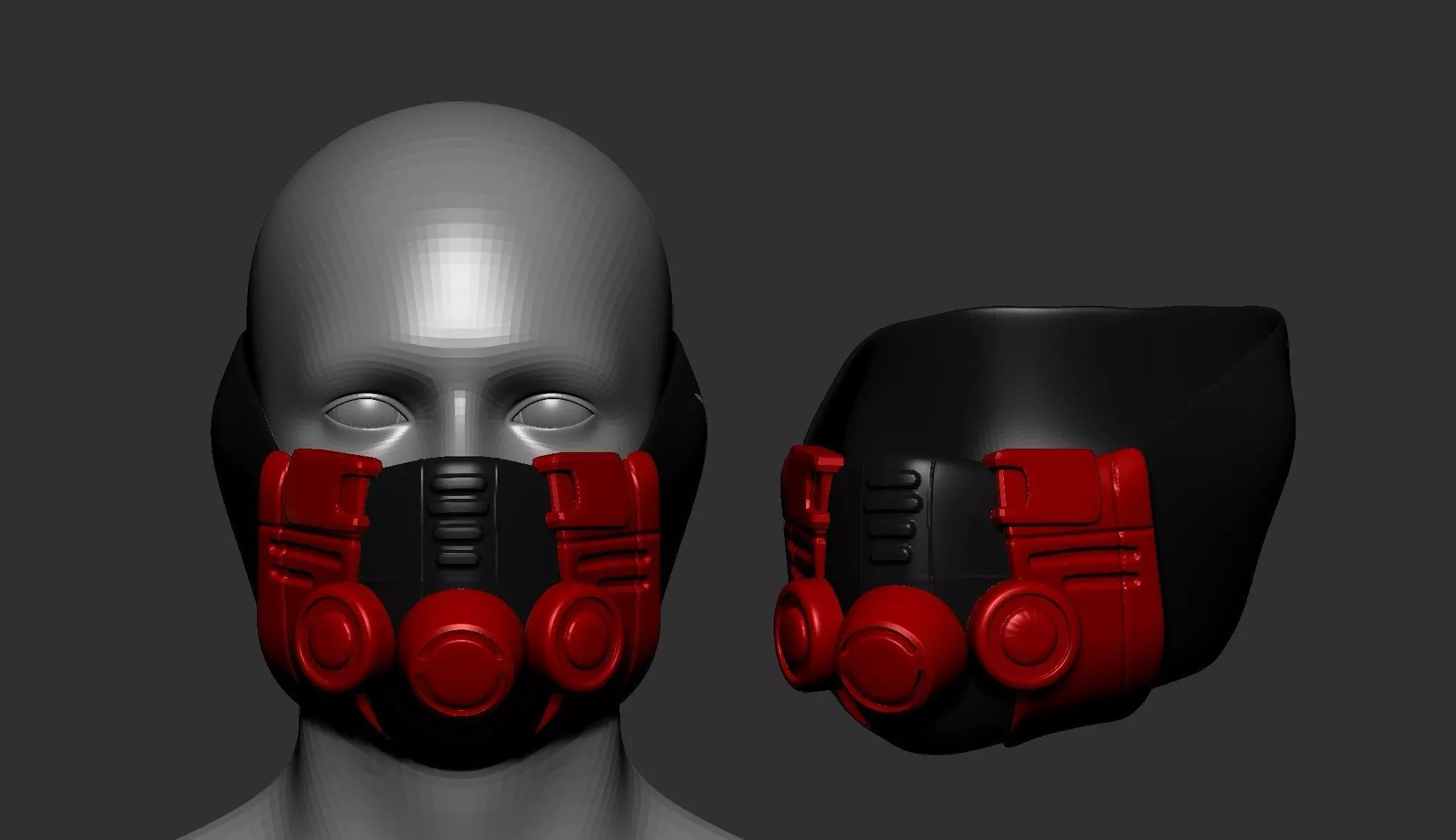 helmet high poly sculpt 3d printable 3D model