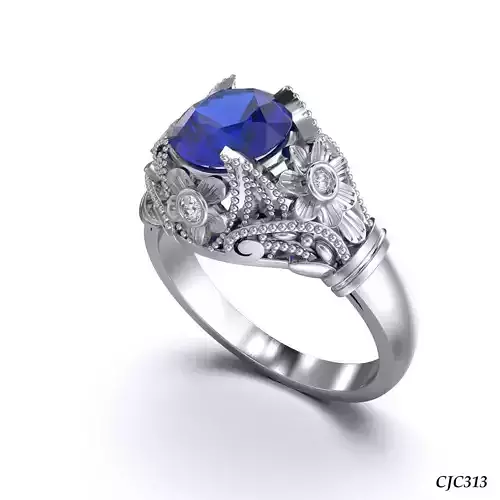 CJC0313 Ladies diamond sapphire ruby emerald freevideo rings