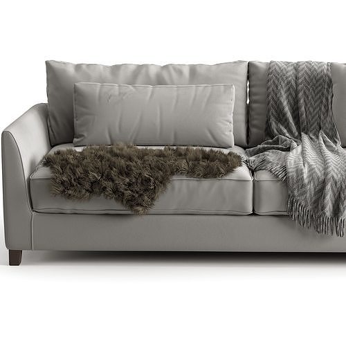 Meridiani Bisse Sofa 3D model 4