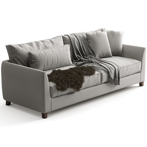 Meridiani Bisse Sofa 3D model 5