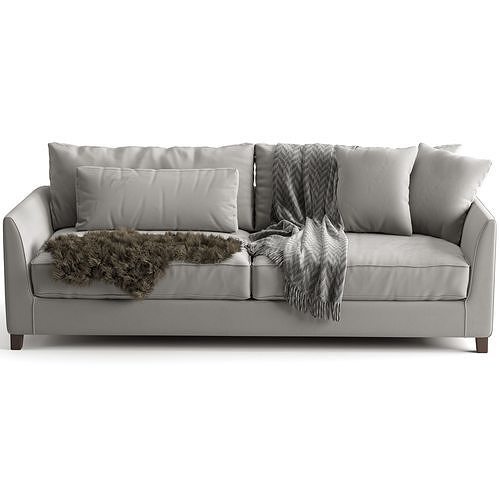 Meridiani Bisse Sofa 3D model 6