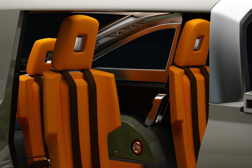 Car 4x4 Vehicle with openable Doors and detachable Roof 3D model_10