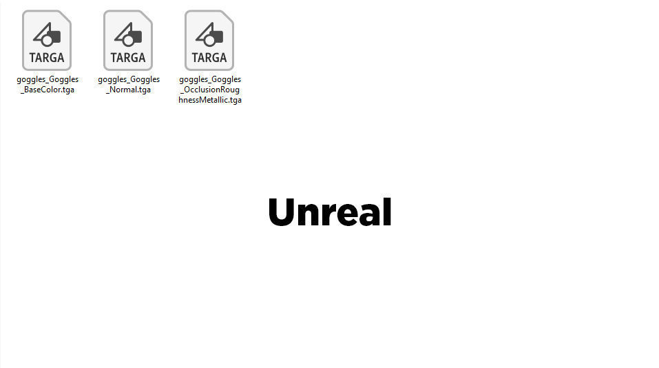 Military Camo Goggles PBR Low-poly 3D model_16