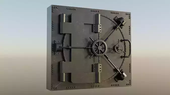 Bank Vault Door