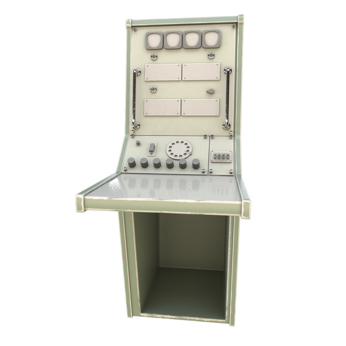 Nasa Control Tables 3D model_16
