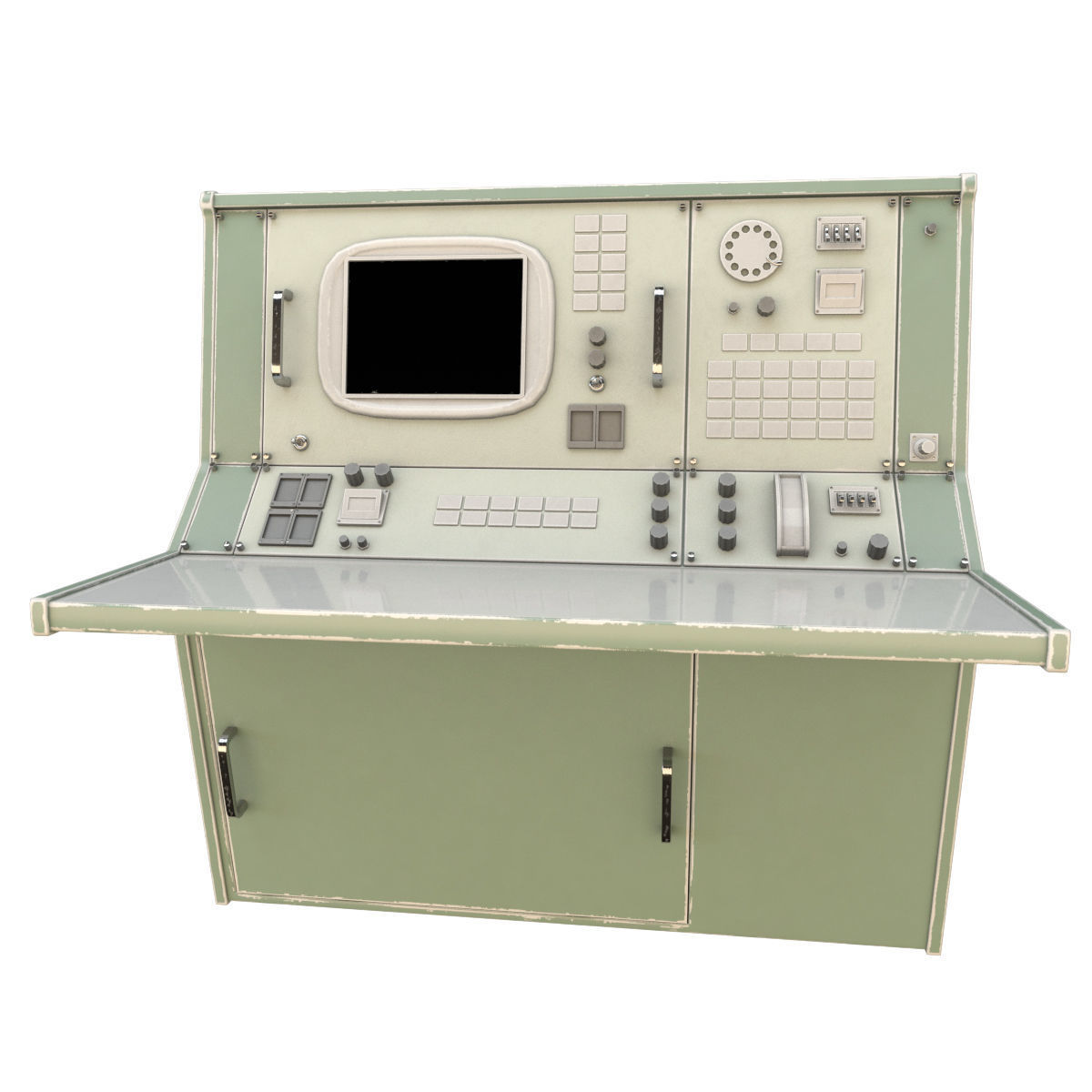 Nasa Control Tables 3D model_22