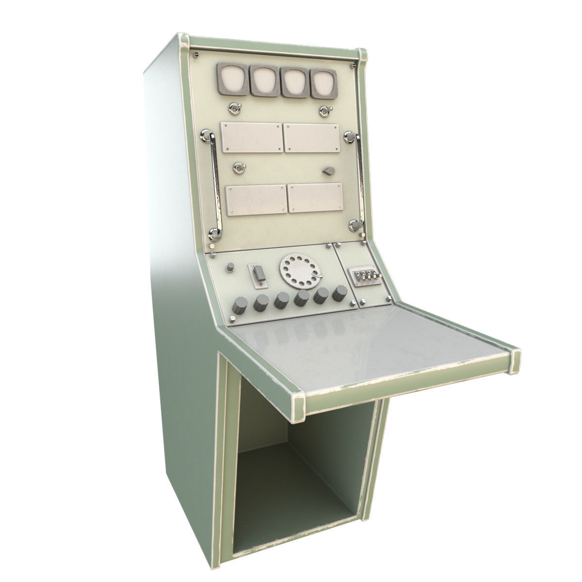 Nasa Control Tables 3D model_14