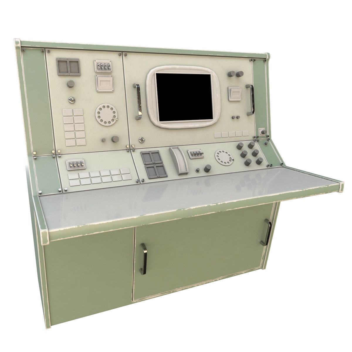 Nasa Control Tables 3D model_26