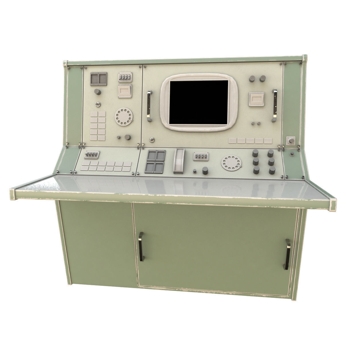 Nasa Control Tables 3D model_28