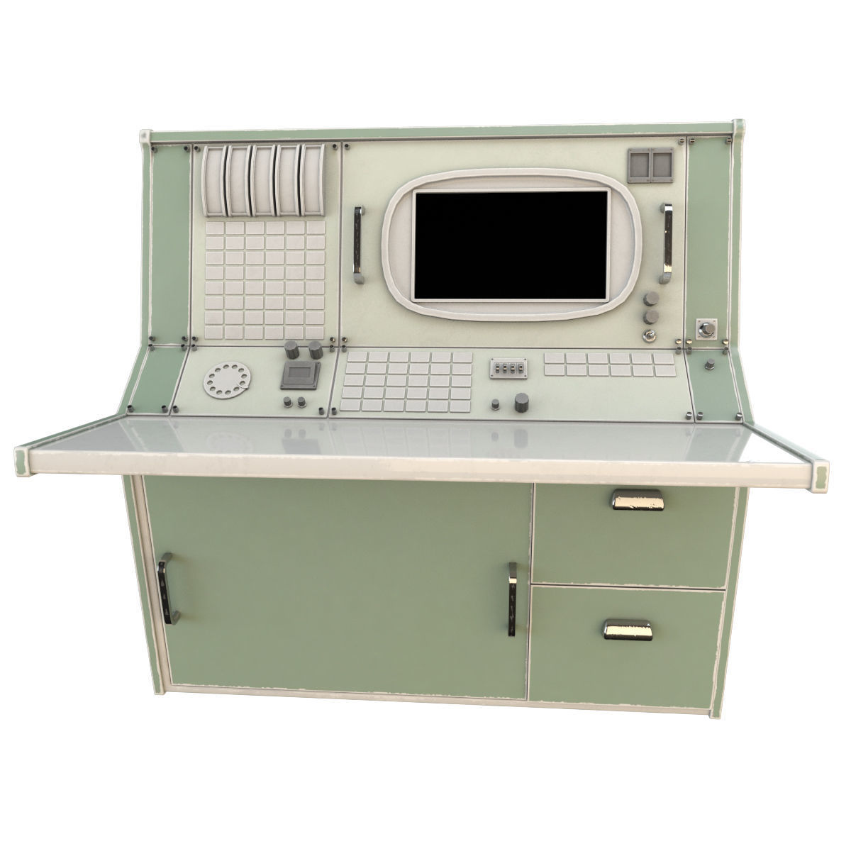 Nasa Control Tables 3D model_4