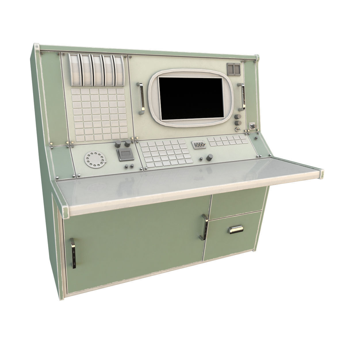 Nasa Control Tables 3D model_2