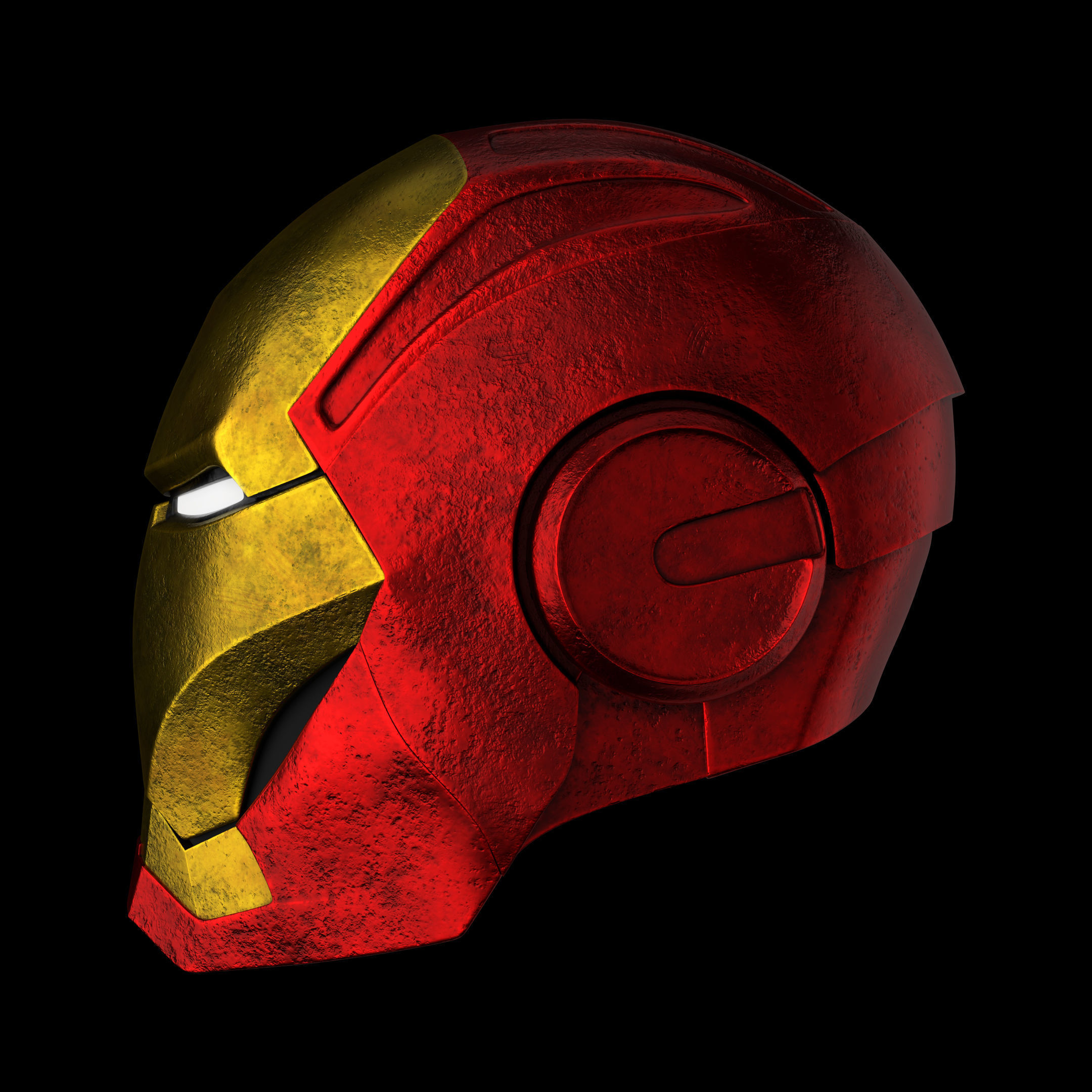 Iron Man Helmet 3D model_2