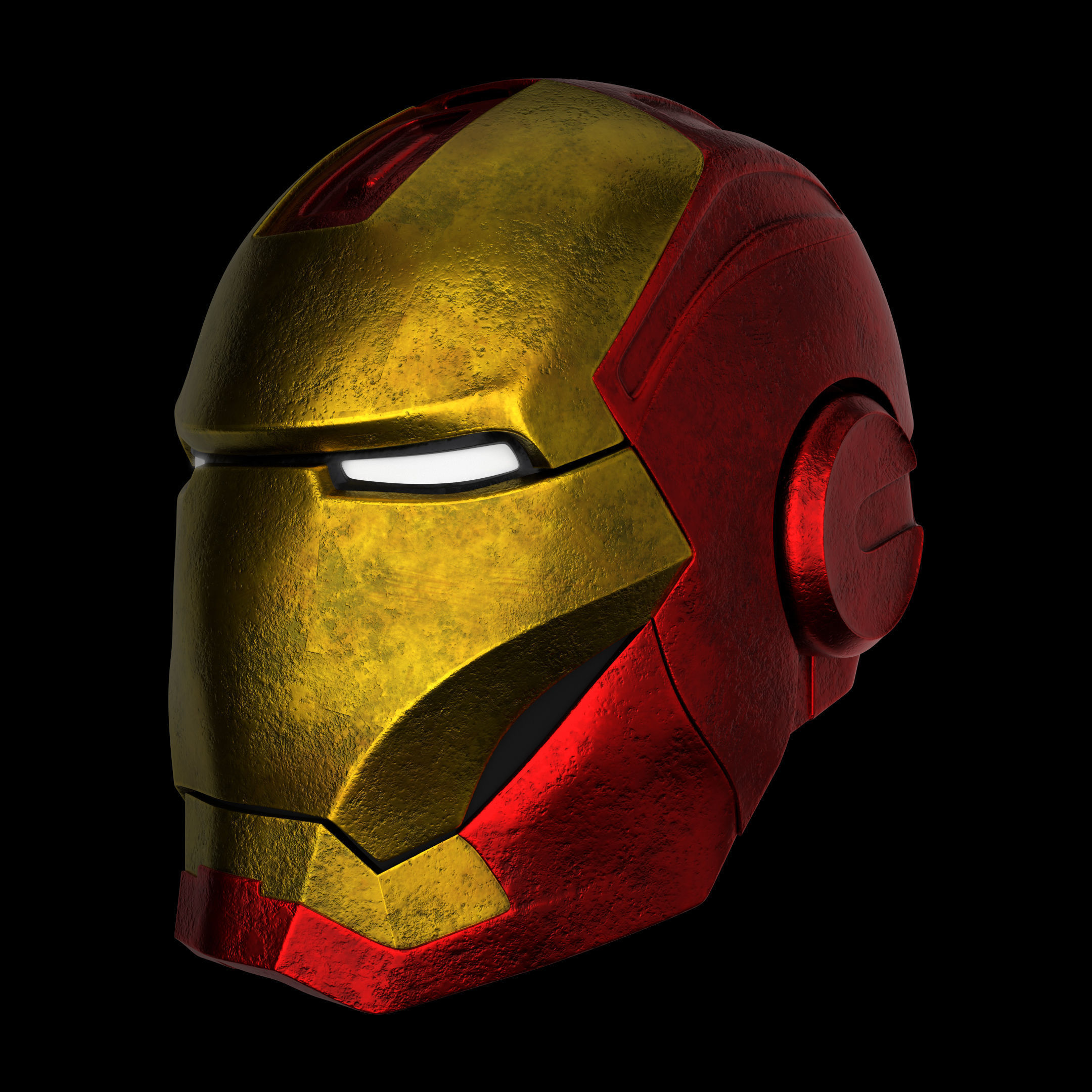 Iron Man Helmet 3D model_1
