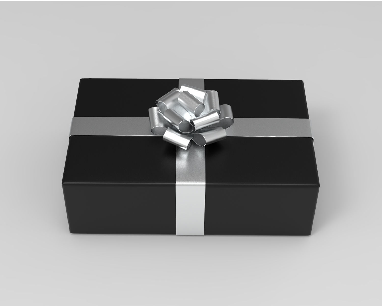 Gift box - 3 colors 3D model_5