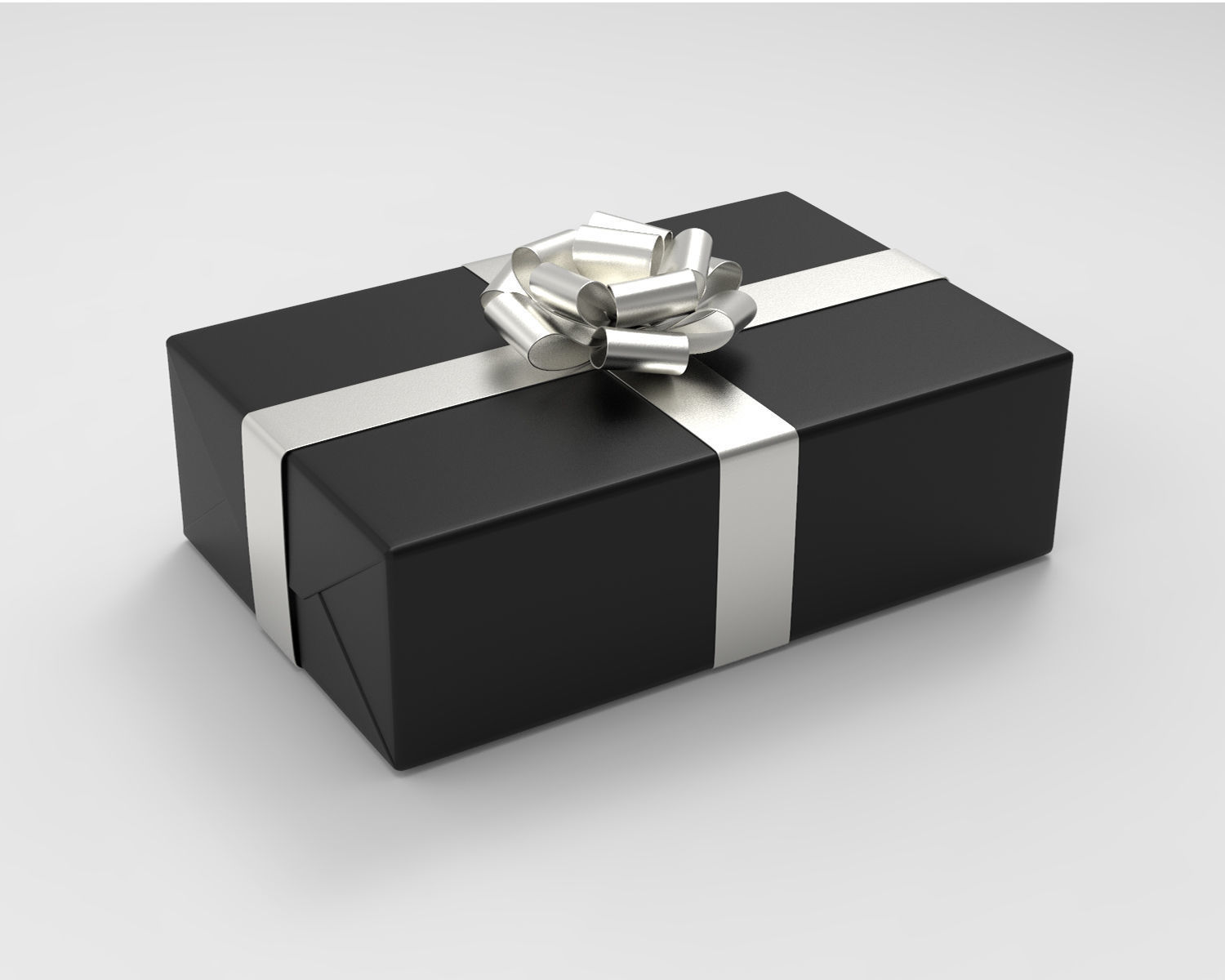 Gift box - 3 colors 3D model_2