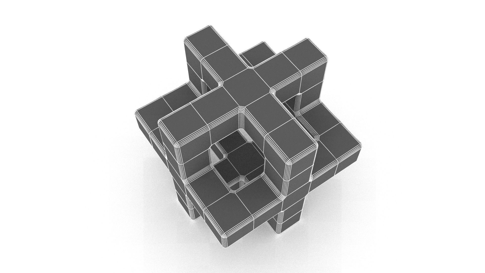 x-cube 3D print model_5
