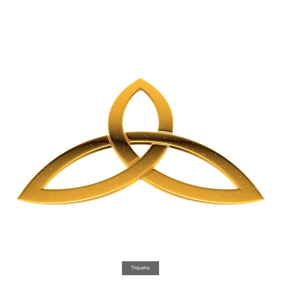 Mathermatical art Klein bottle Mobius Strip Triquetra 3D Model Collection_8