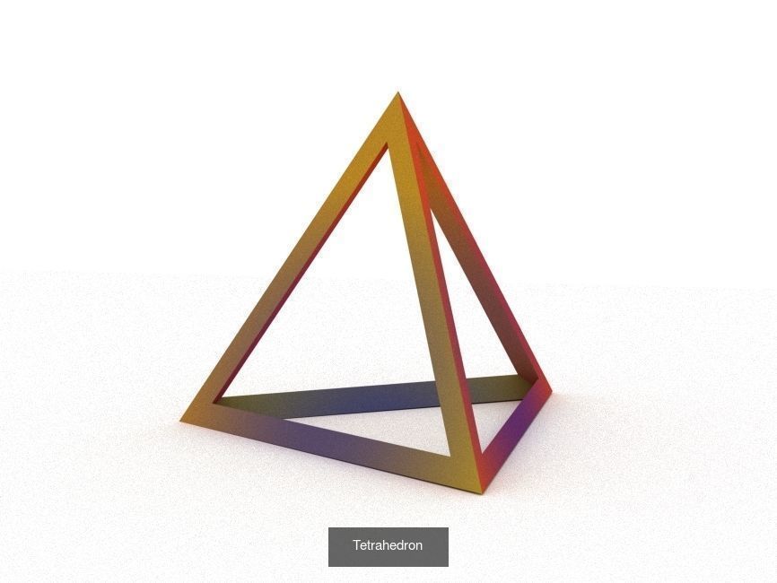 Mathermatical art Klein bottle Mobius Strip Triquetra 3D Model Collection_3