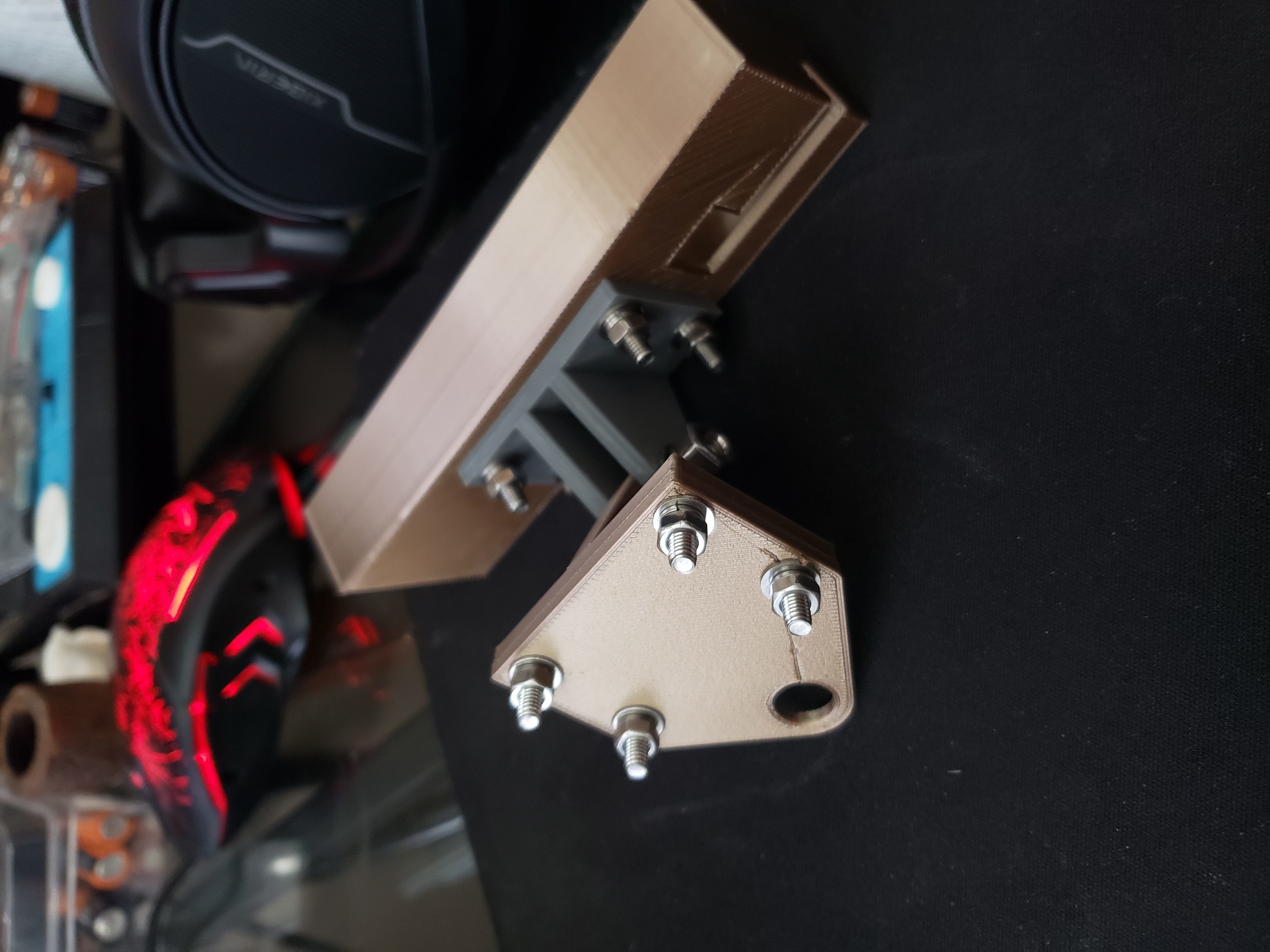 Yaesu FT-7100M Radio Head Mount 3D print model_5